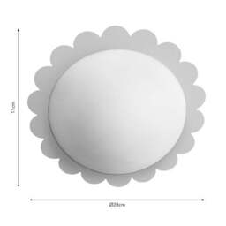Remi Bathroom Flush Ceiling Light - thumbnail 5