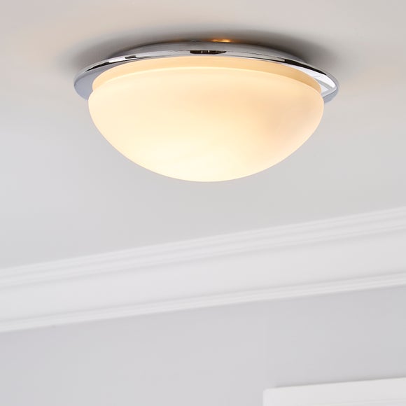 Lotto Bathroom Flush Ceiling Light - image 1