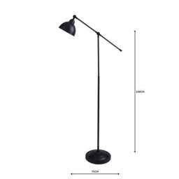 Lever Arm Reading Floor Lamp - thumbnail 5