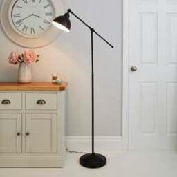 Lever Arm Reading Floor Lamp - thumbnail 1