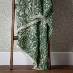 Morris & Co. Marigold Throw Blanket 130cm x 170cm - thumbnail 6