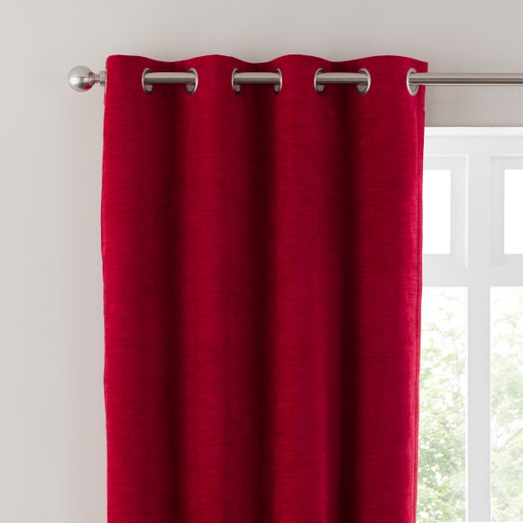 Genoa Chenille Blackout Eyelet Curtains - image 1