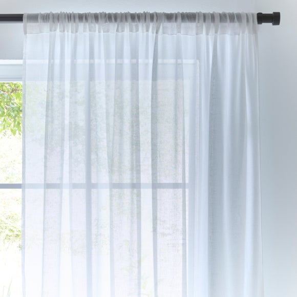 Marley Linen Slot Top Voile Panel - image 1