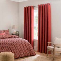 Luna Brushed Eyelet Curtains (Blackout Available) - thumbnail 4