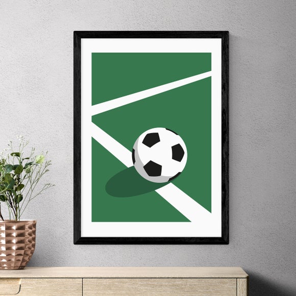 East End Prints Football Print by Rocket Jack - image 1