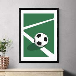 East End Prints Football Print by Rocket Jack - thumbnail 1