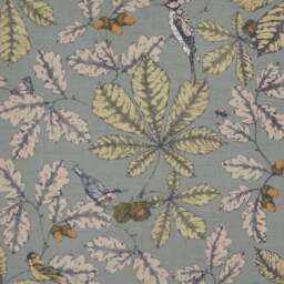 Eliza Flatweave Arboretum Print Wooden Armchair - thumbnail 5