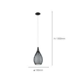 EGLO Razoni Teardrop Adjustable Pendant Light - thumbnail 4