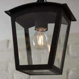 Leese Outdoor Semi Flush Porch Light - thumbnail 3