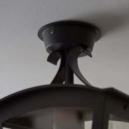 Leese Outdoor Semi Flush Porch Light - thumbnail 5