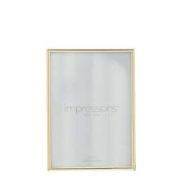 Impressions Thin Oblong Brass Photo Frame - thumbnail 2