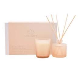 Serenity Breathe Eucalyptus Sage & Vetiver Candle & Diffuser Gift Set - thumbnail 4