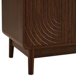 DUSK Marnie 3 Door Sideboard - Walnut - thumbnail 8