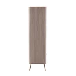 DUSK Hattie 2 Door Wardrobe with Drawer - Taupe - thumbnail 4