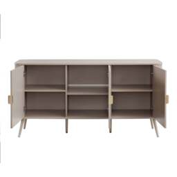 DUSK Hattie 3 Door Sideboard - Taupe - thumbnail 5
