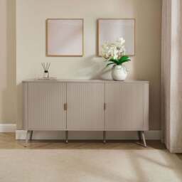 DUSK Hattie 3 Door Sideboard - Taupe