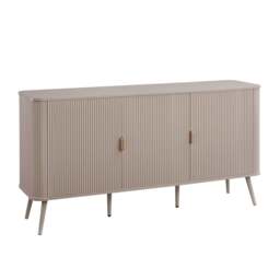 DUSK Hattie 3 Door Sideboard - Taupe - thumbnail 3