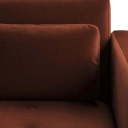 DUSK Hudson Click Clack Sofa Bed - Terracotta - thumbnail 7