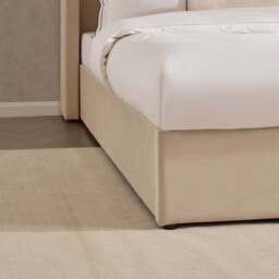DUSK Madison Ottoman Storage Bed - Ecru - Double - thumbnail 7