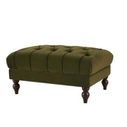 DUSK Hebden Pouffe - Muted Moss - thumbnail 4