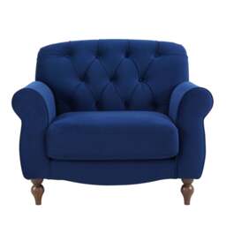 DUSK Hebden Armchair - Royal Blue - thumbnail 5