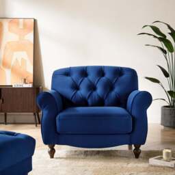 DUSK Hebden Armchair - Royal Blue - thumbnail 2