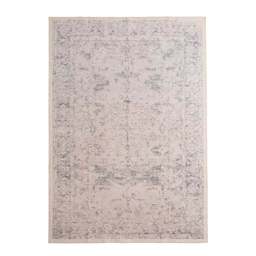 DUSK Zahra Persian Style Machine Washable Rug - Natural/Light Grey - 160 x 230cm - thumbnail 6