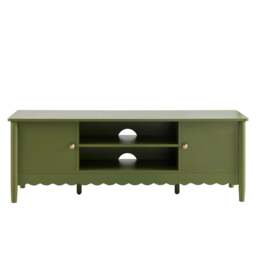 "DUSK Betty Tv Unit for TVs up to 60"" - Olive" - thumbnail 3