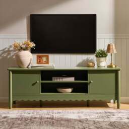 "DUSK Betty Tv Unit for TVs up to 60"" - Olive" - thumbnail 8