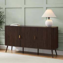 DUSK Hattie 3 Door Sideboard - Walnut