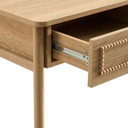 DUSK Posy Bobbin Dressing Table - Light Wood - thumbnail 8