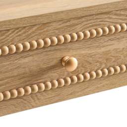 DUSK Posy Bobbin Dressing Table - Light Wood - thumbnail 9