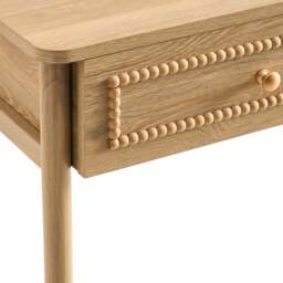 DUSK Posy Bobbin Dressing Table - Light Wood - thumbnail 7