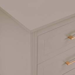 DUSK Sienna 6 Drawer Chest - Taupe - thumbnail 4