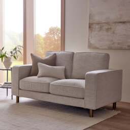 DUSK Soho 2 Seater Sofa - Ivory - thumbnail 1