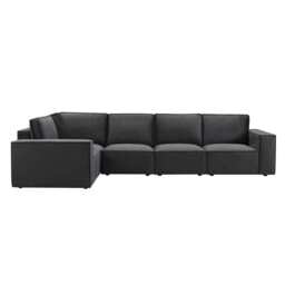 DUSK Brooklyn Large Left Hand L-Shape Sofa - Ink - thumbnail 3