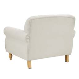 DUSK Hebden Armchair - Cream Linen - thumbnail 6