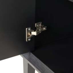 DUSK Amaya Ash 2 Door Sideboard - Black - thumbnail 7