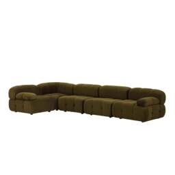DUSK Bondi Large Left Hand L Shape Sofa - Rich Green - thumbnail 3