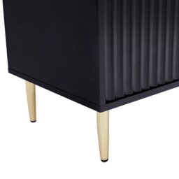 DUSK Evie 2 Door Sideboard - Black - thumbnail 7