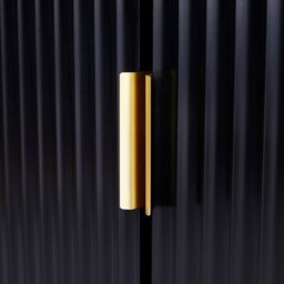 DUSK Evie 2 Door Sideboard - Black - thumbnail 6