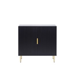 DUSK Evie 2 Door Sideboard - Black - thumbnail 2