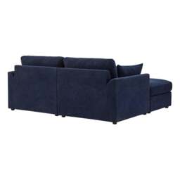 DUSK Miami Small Chaise Sofa - Chenille Navy - thumbnail 5