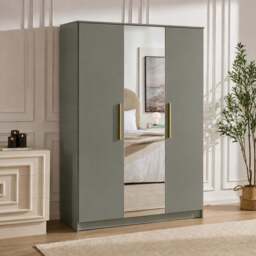 DUSK Darcey 3 Door Wardrobe - Misty Green