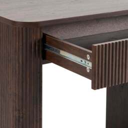 DUSK Hattie Large Dressing Table with Drawers - Walnut - thumbnail 6