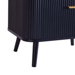 DUSK Hattie 2 Drawer Bedside Table- Midnight - thumbnail 8