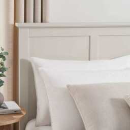 DUSK Salcombe Bed Frame - Stone - Single - thumbnail 2