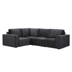 DUSK Brooklyn Small Left Hand L-Shape Sofa - Ink - thumbnail 2