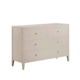 DUSK Poppy 4 Drawer Chest - Taupe - thumbnail 3