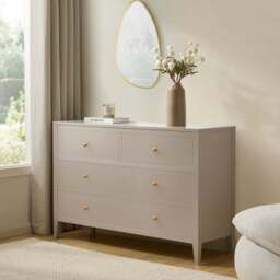 DUSK Poppy 4 Drawer Chest - Taupe